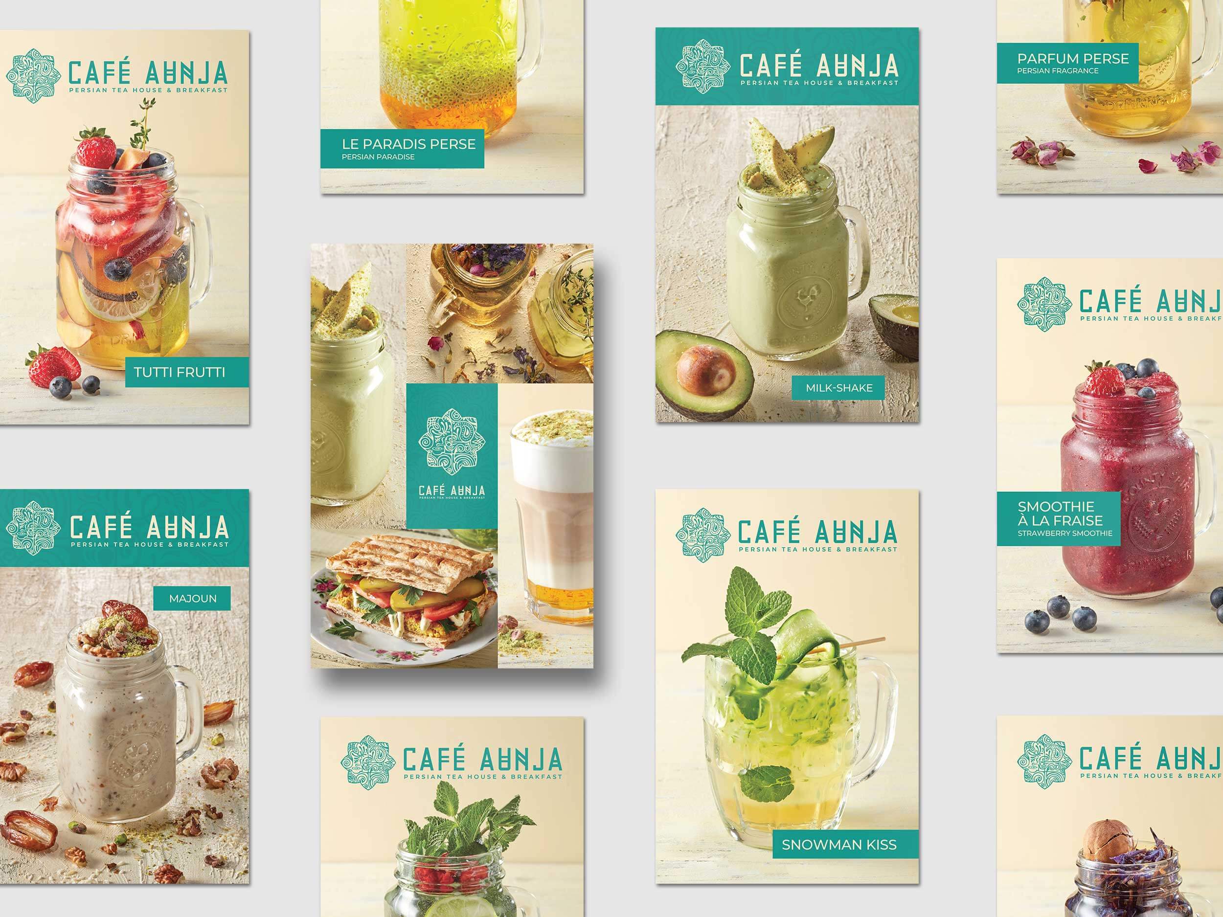 Cafe Aunja - Posters 02
