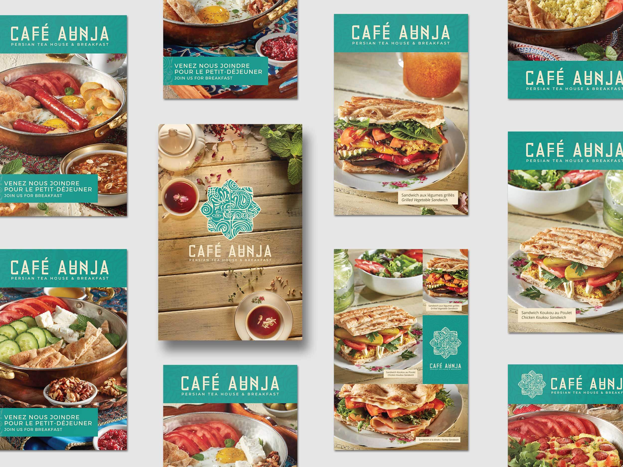 Cafe Aunja - Posters