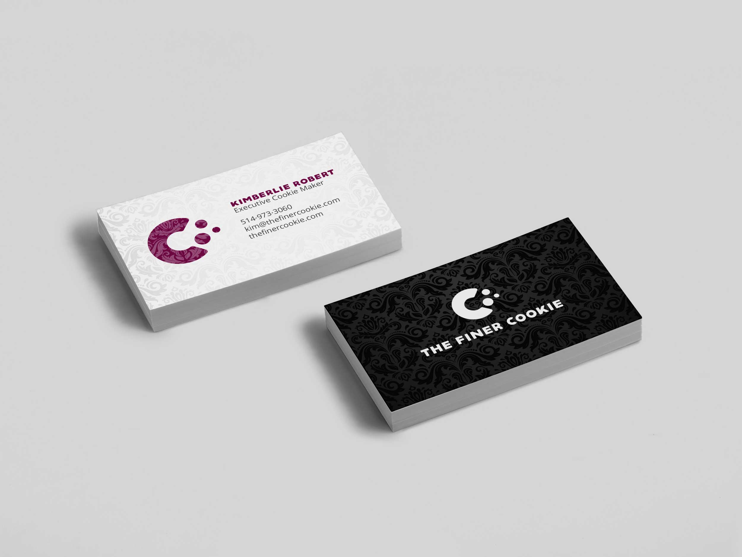 The Finer Cookie - Business Card