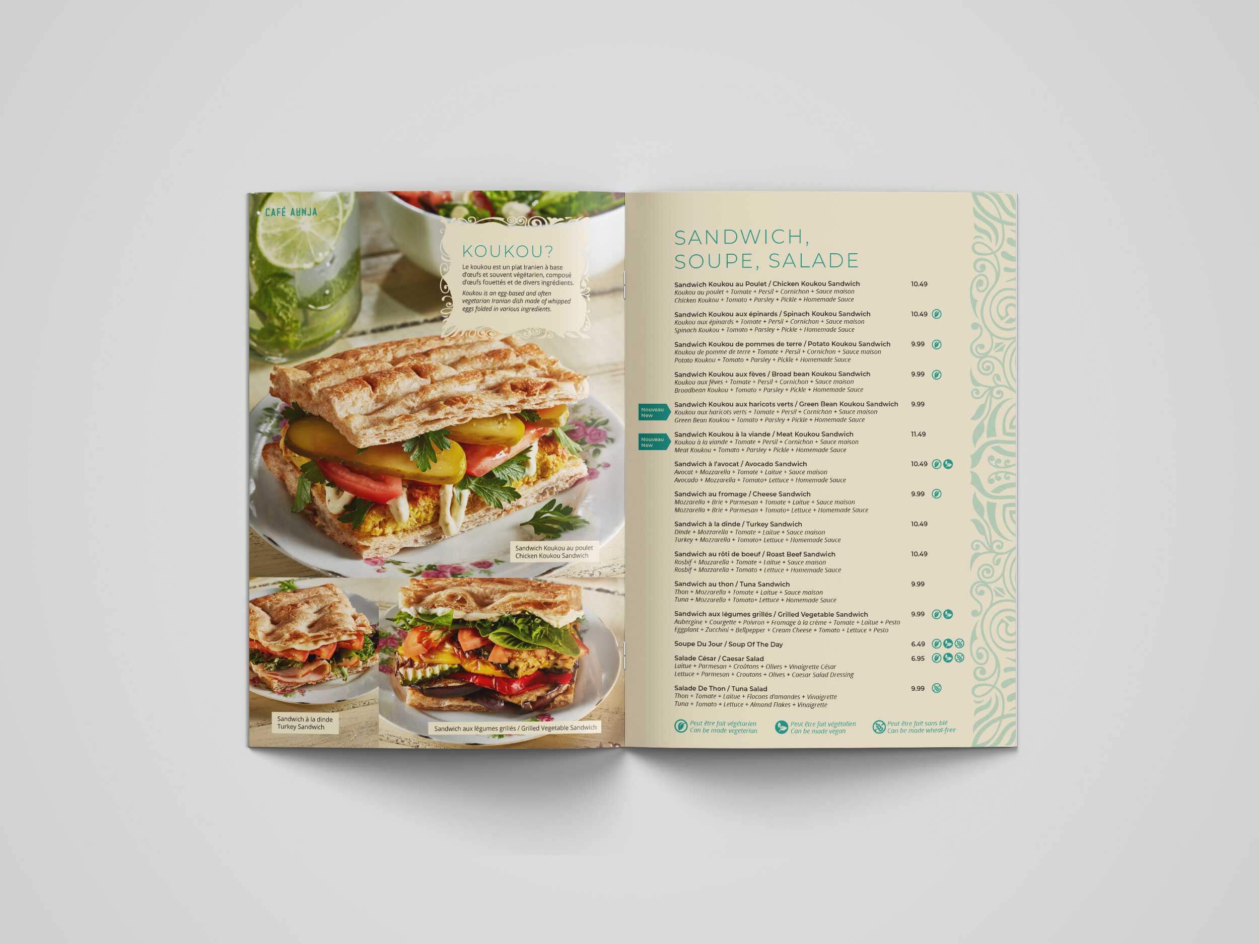 Cafe Aunja - Menu 04