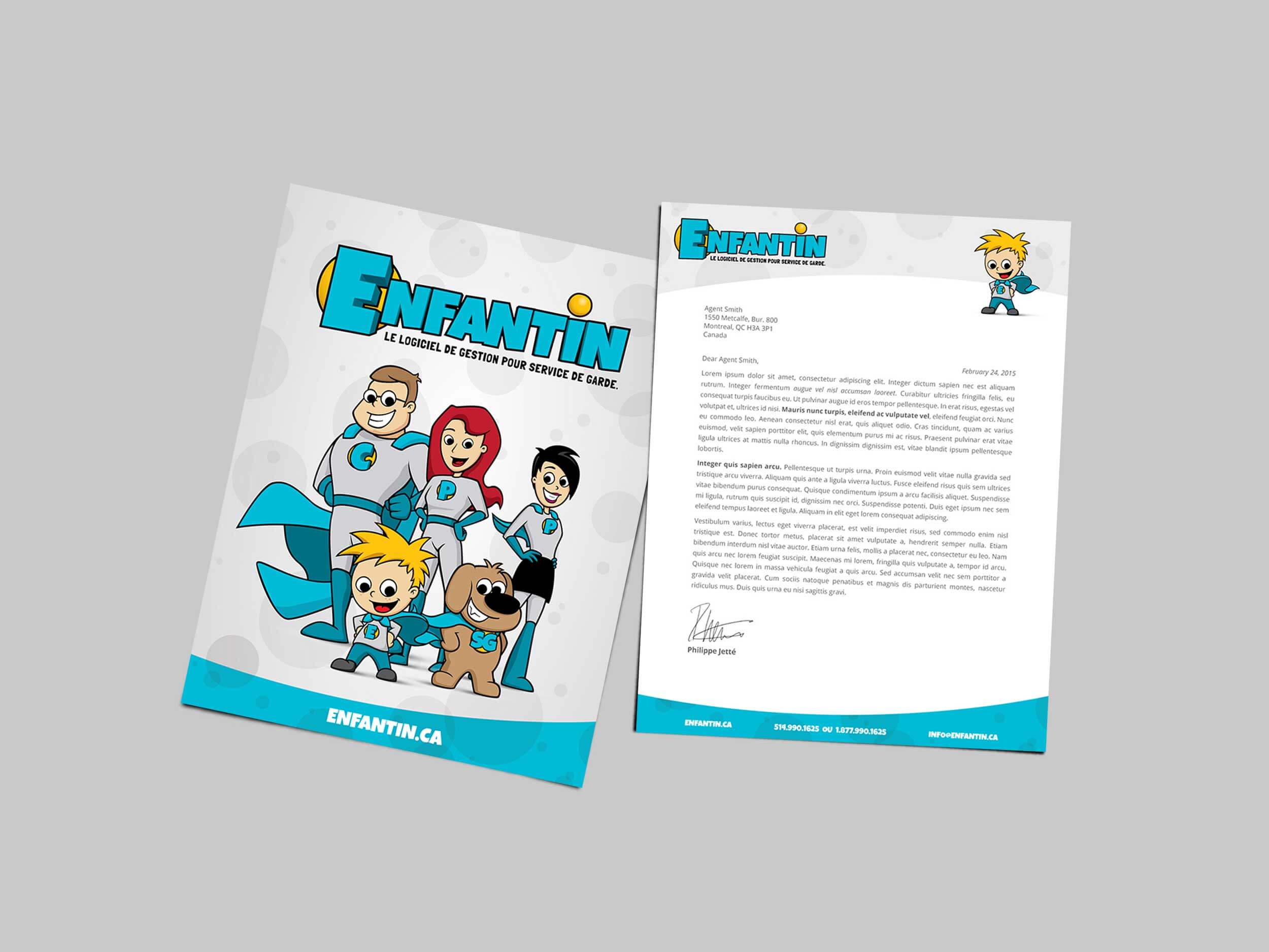 Enfantin - Letterhead