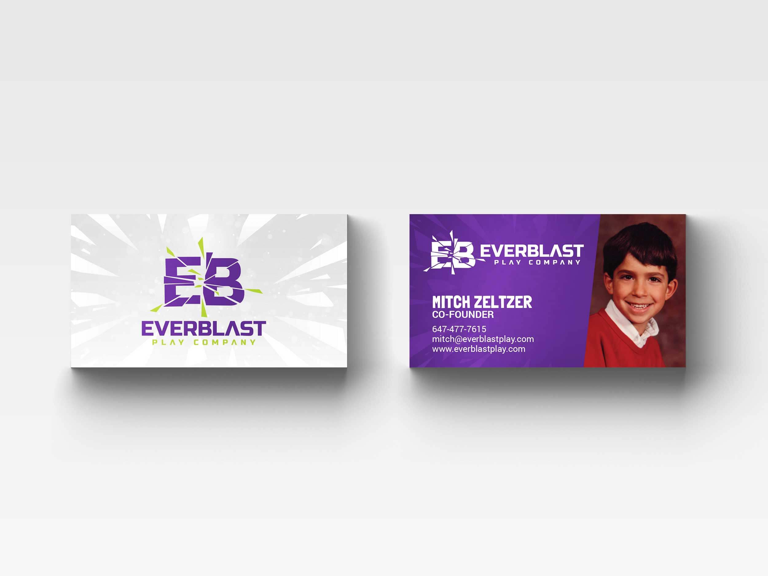 Everblast - Business Card