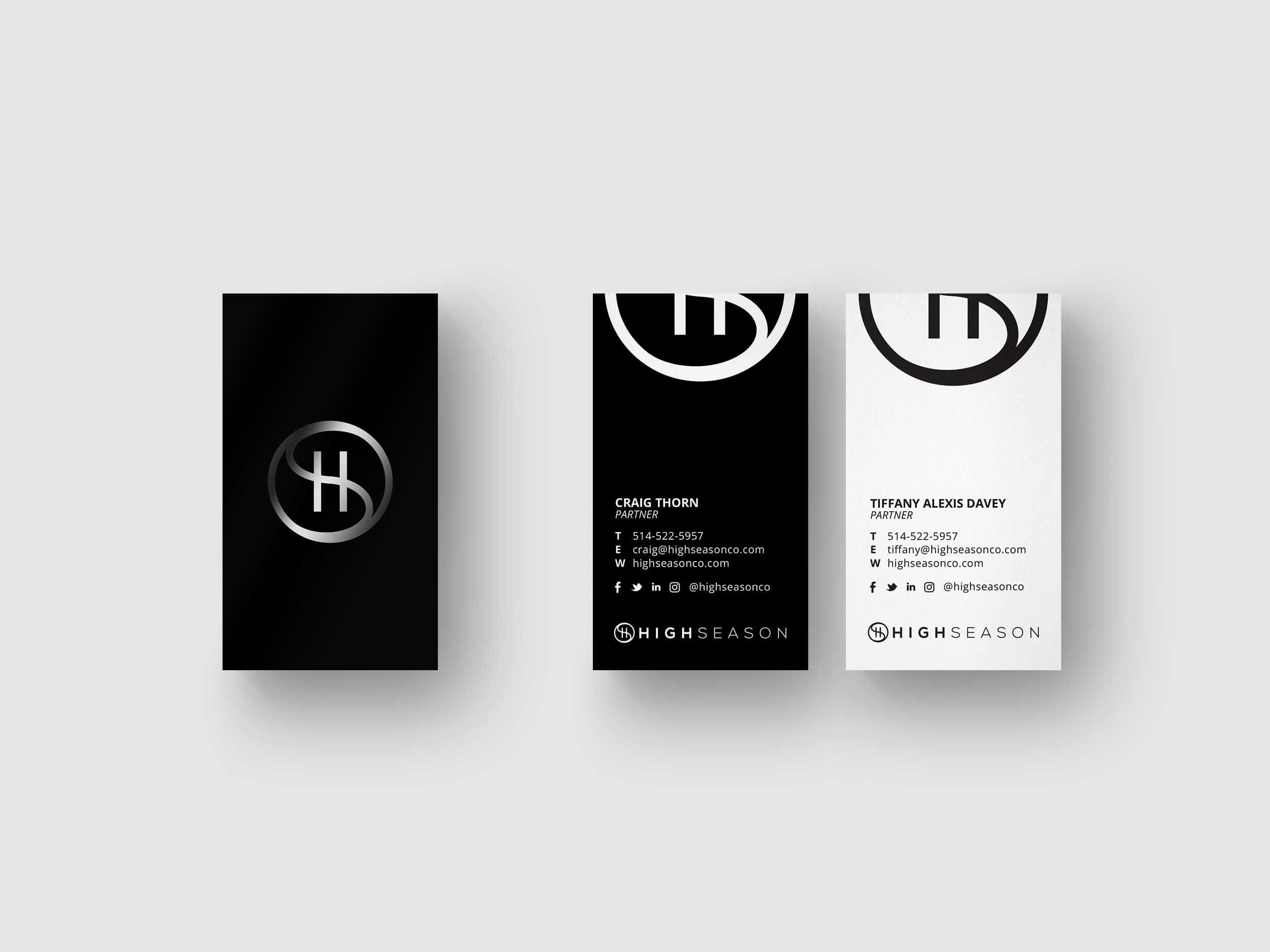 High Season - Business Card