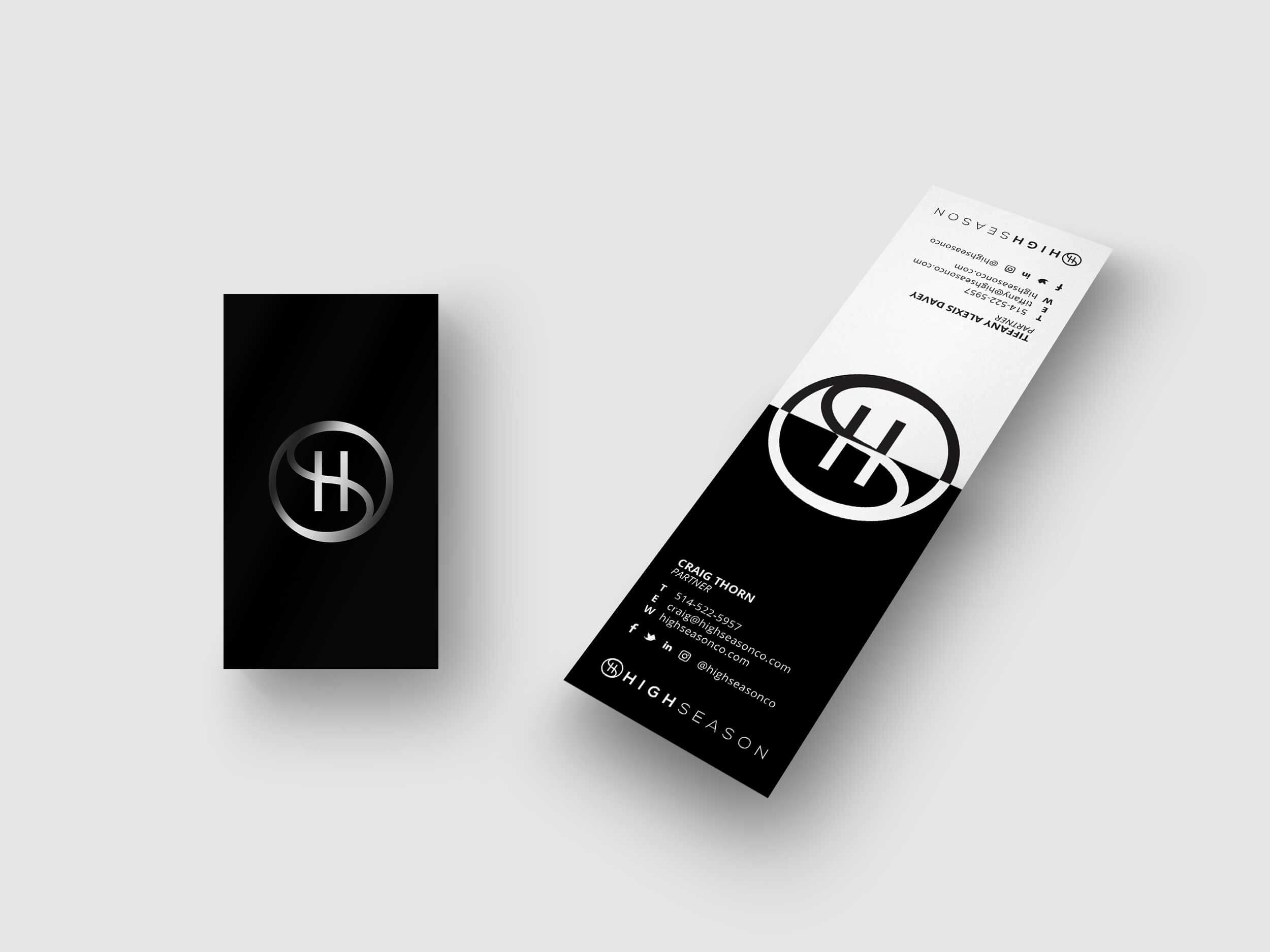 High Season - Business Card 02