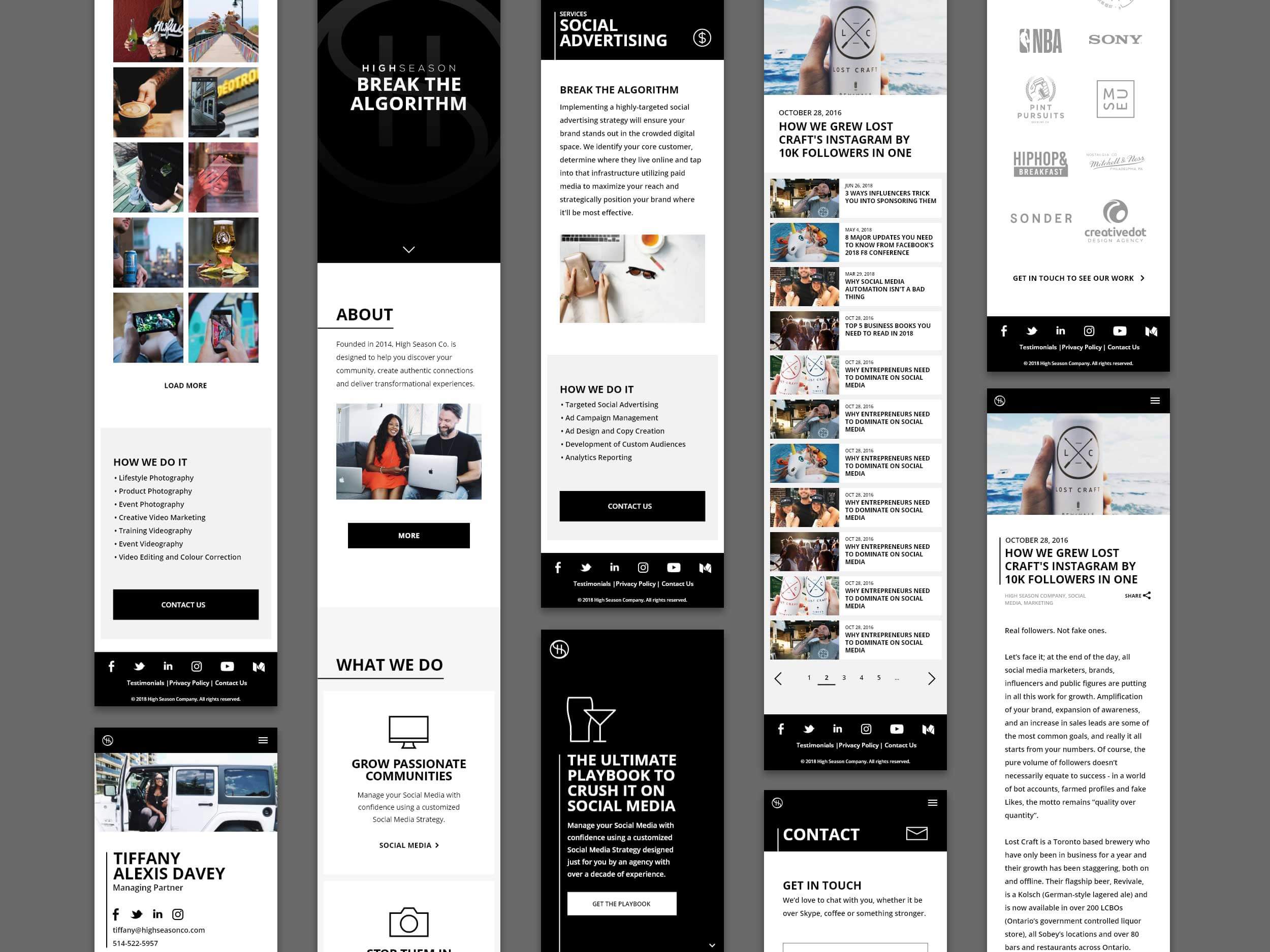 High Season - Website Montage 02