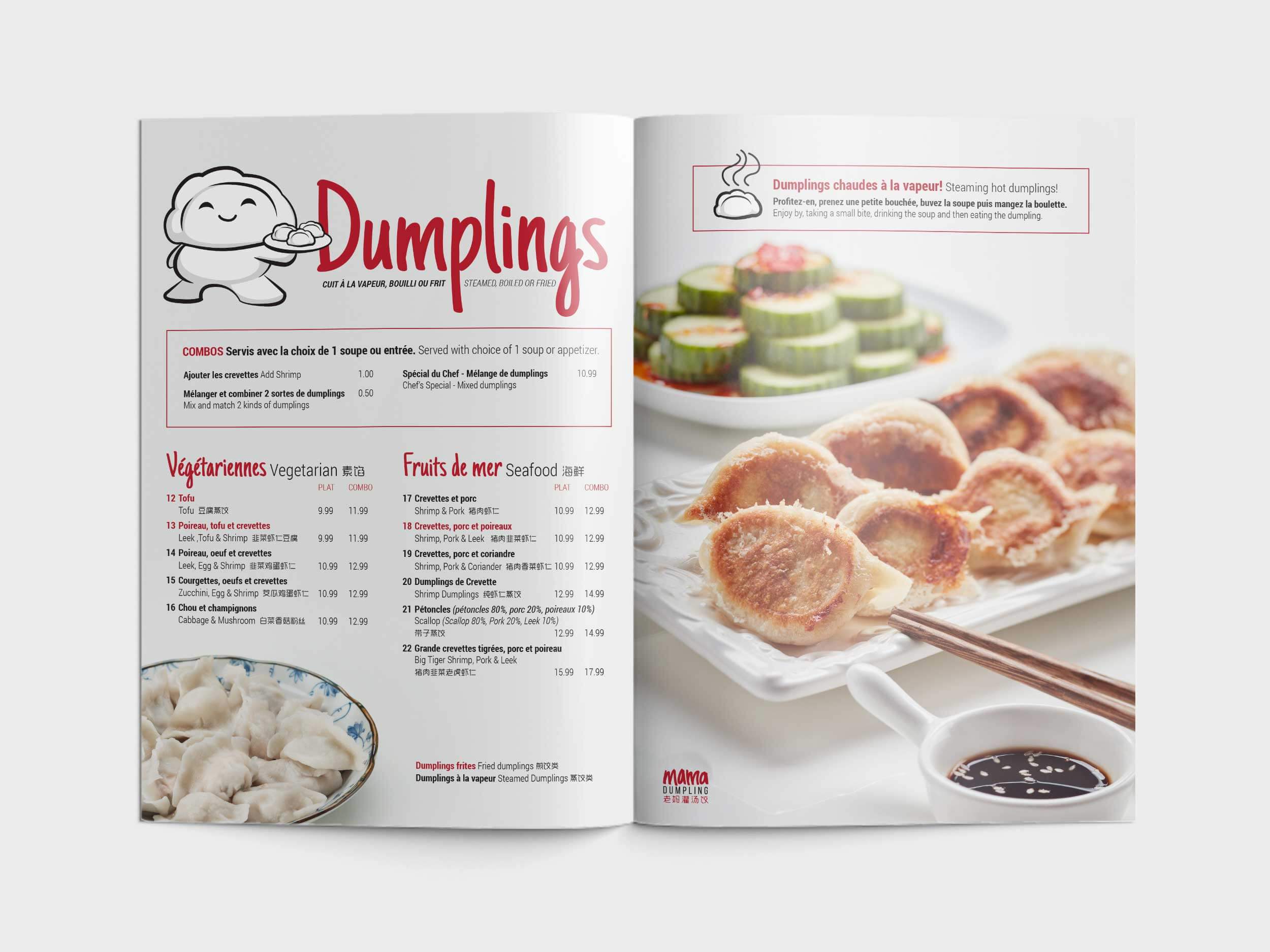 Mama Dumpling - Menu 03