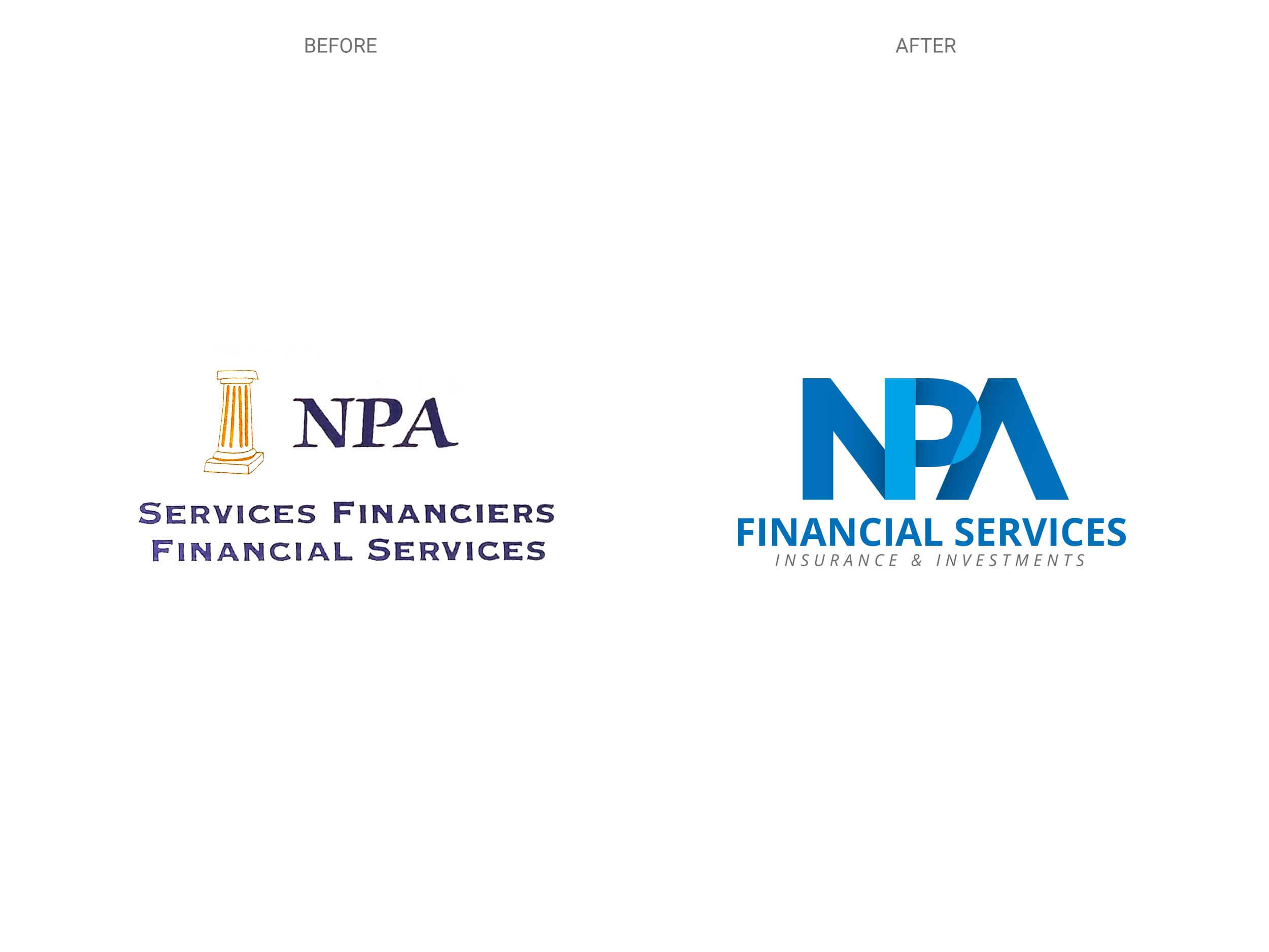 NPA - Logo - Before & After