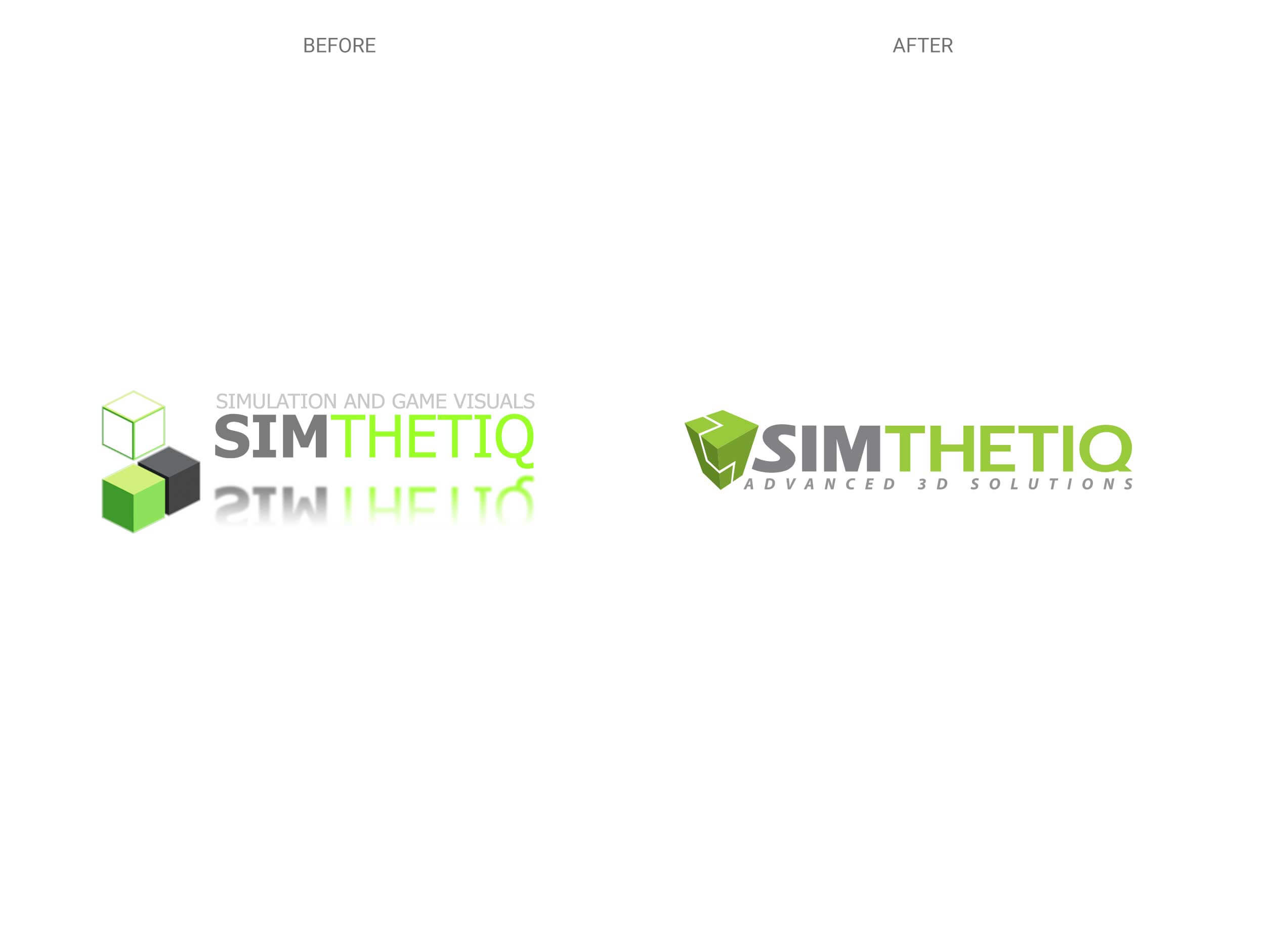 Simthetiq - Logo - Before & After