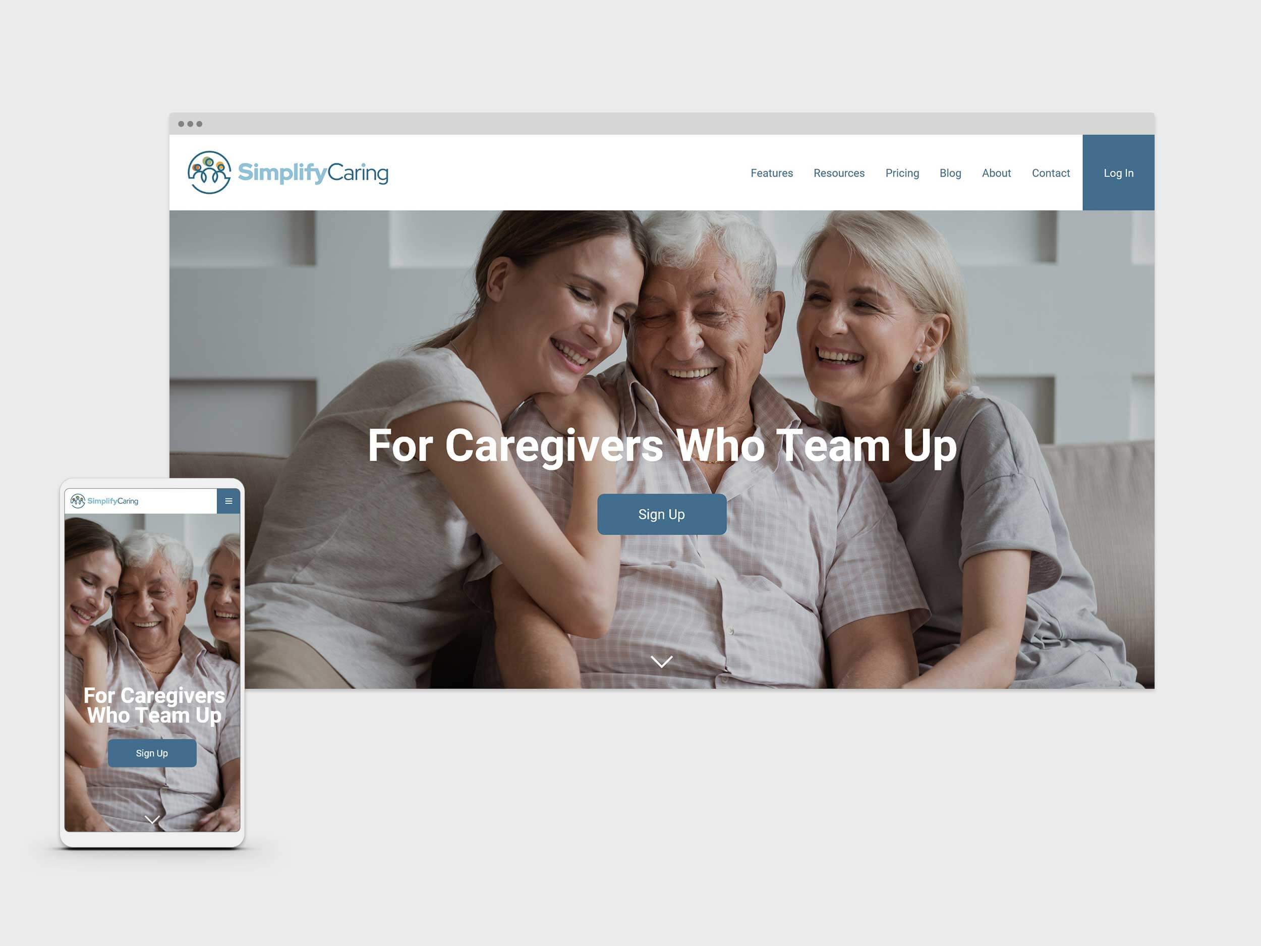 Simplify Caring - Website