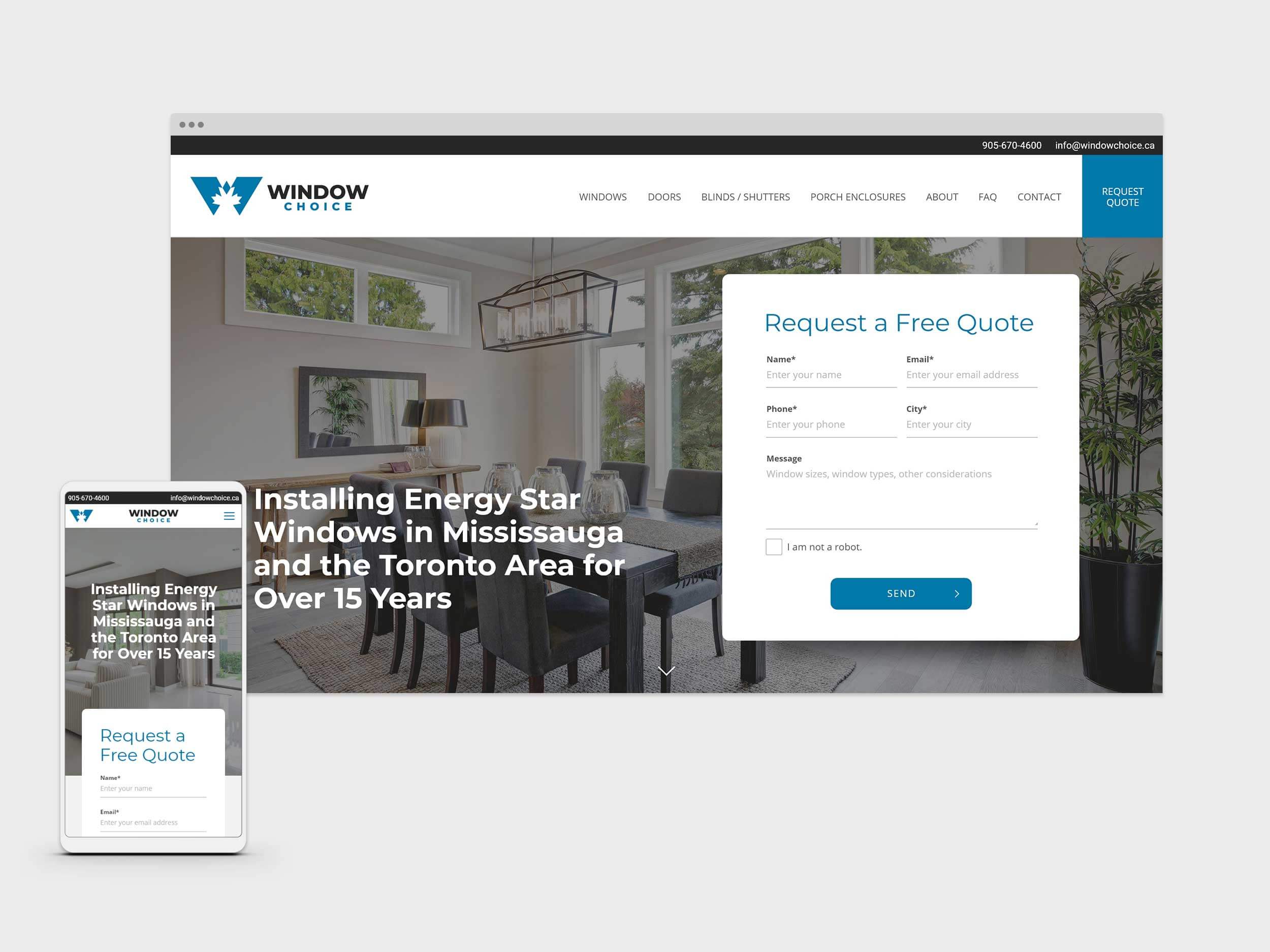 Window Choice - Website